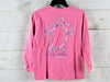 Simply Southern Pink Long Sleeve Shirt Size Youth Large