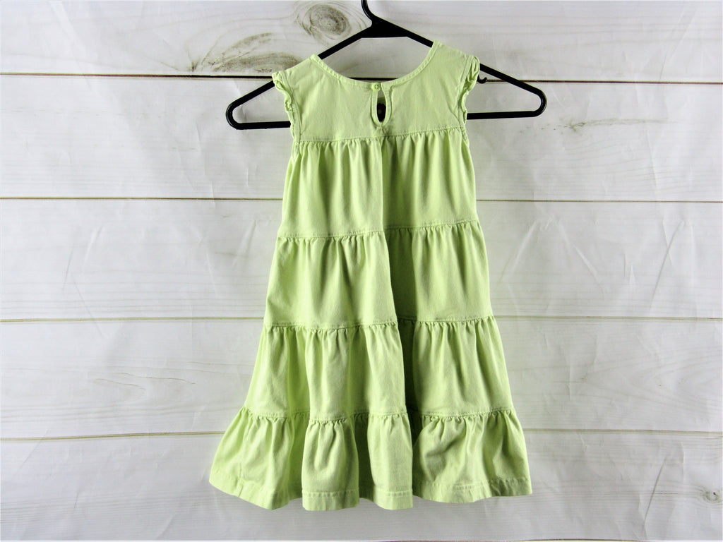 Hanna Andersson Light Green Tiered Dress Size 4T Hanna Andersson Light Green Tiered Dress Size 4T