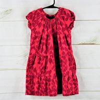 Garnet Hill Kids Pink and Red Dress Size 4