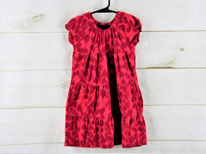 Garnet Hill Kids Pink and Red Dress Size 4