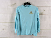 Simply Southern Long Sleeve Blue Shirt Size Youth Large