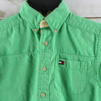 Tommy Hilfiger Collared Button Down Shirt Size 6