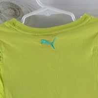NWT PUMA Yellow Short Sleeve Shirt Size 5