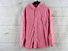 Chaps Pink Collared Button Down Long Sleeve Shirt Size Large
