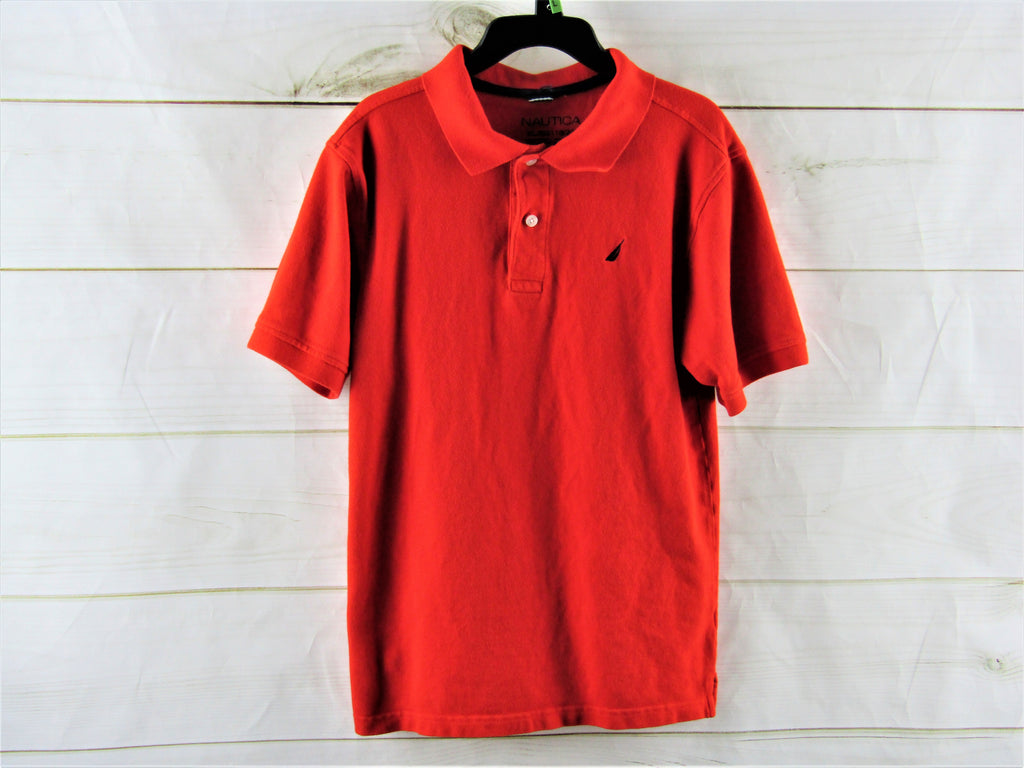 Red Nautica Polo Shirt Size Extra Large (18/20)